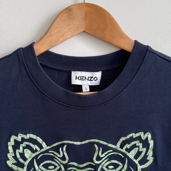 KENZO • Tiger Seasonal Relaxed T-Shirt in Midnight Blue - Picture 5 of 10